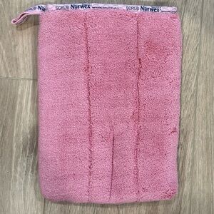 Brand new Norwex pink bathroom scrub mitt